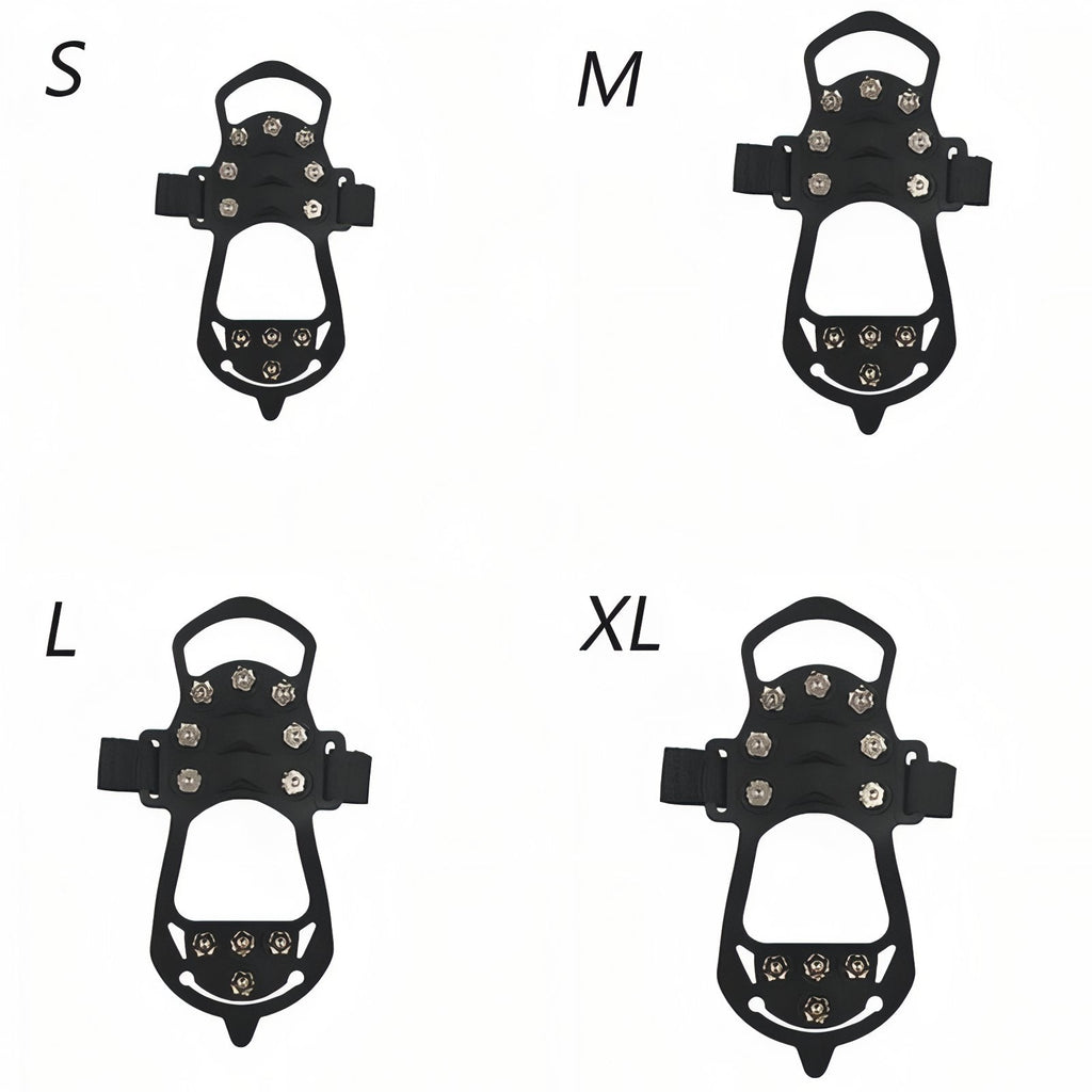 Crampons anti-glisse randonnée 11 pointes acier | Esprit Baroudeur
