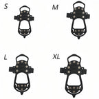 Crampons anti-glisse randonnée 11 pointes acier | Esprit Baroudeur