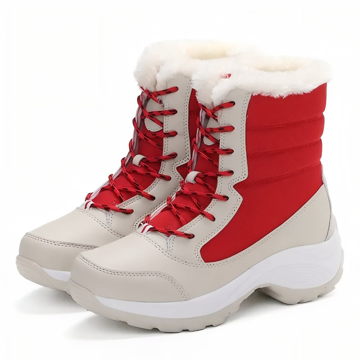 Bottes randonnée neige fourrées pour hiver froid | Esprit Baroudeur