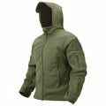 Veste polaire randonnée à capuche multi-poches zippées | Esprit Baroudeur