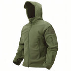 Veste polaire randonnée à capuche multi-poches zippées | Esprit Baroudeur