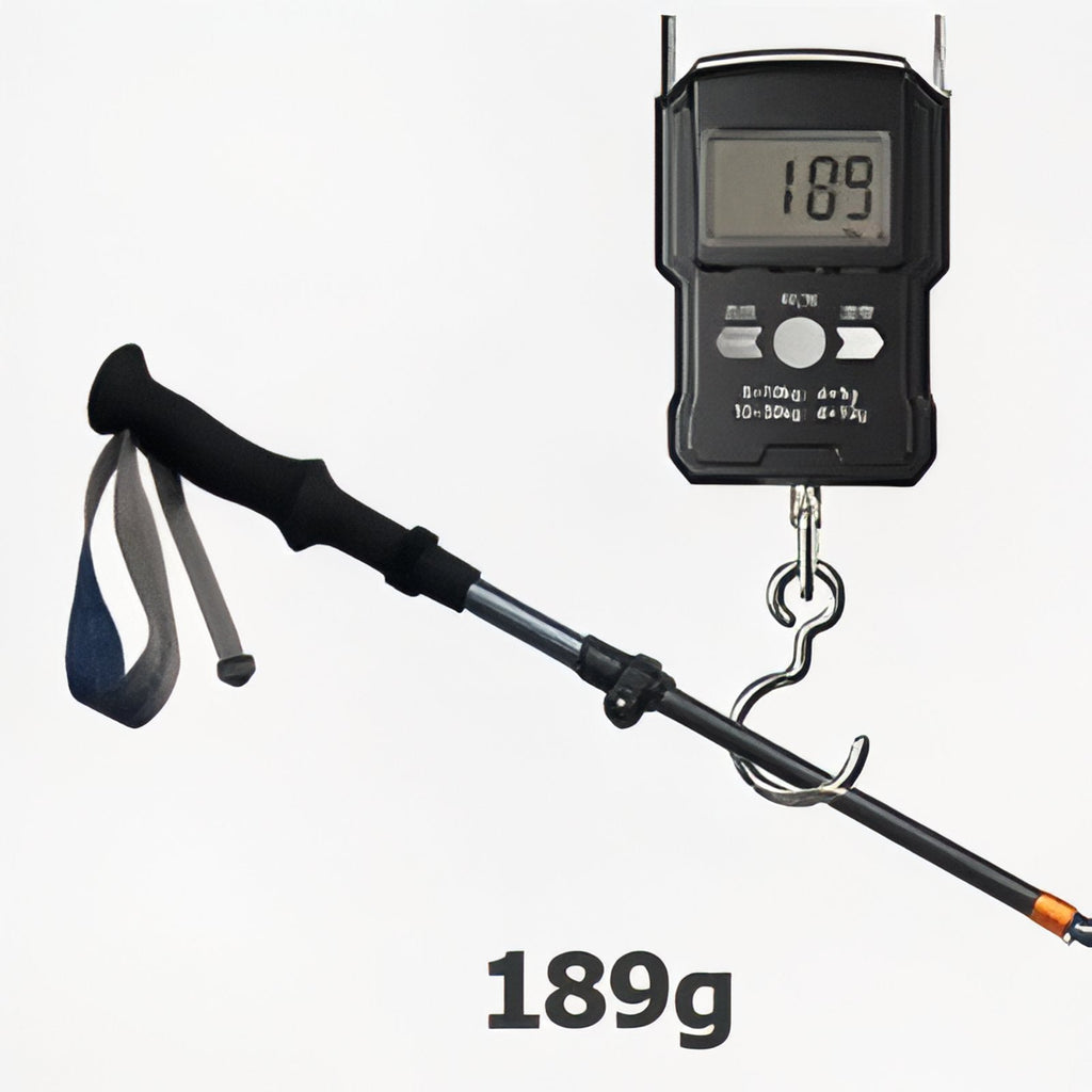 Bâton de randonnée pliable en carbone ultraléger