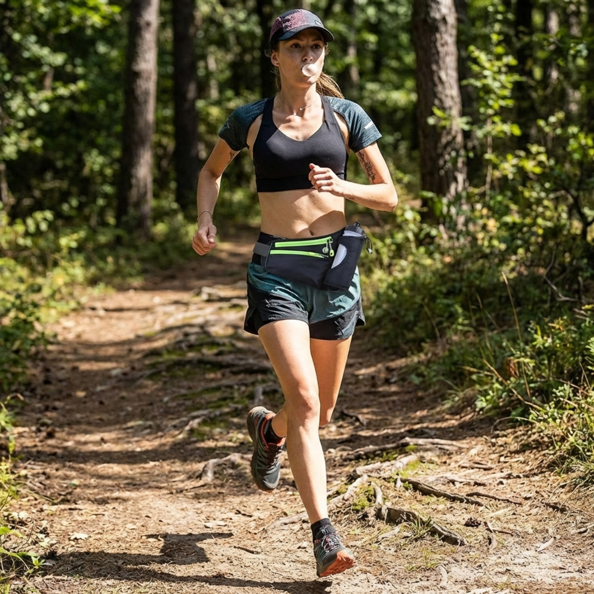 Ceinture trail d'hydratation légère pour running et randonnée | Esprit Baroudeur