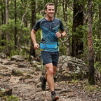 Ceinture d'hydratation running avec porte-gourde ajustable | Esprit Baroudeur