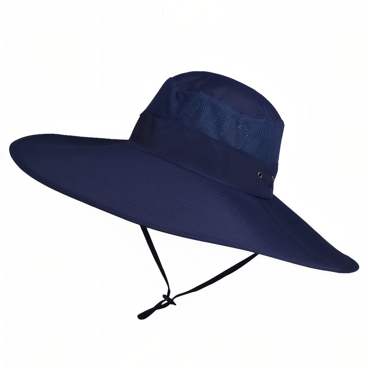 Chapeau à large bord randonnée avec protection solaire | Esprit Baroudeur