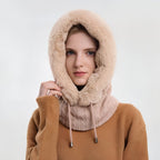 Écharpe capuche avec protection visage hiver | Esprit Baroudeur