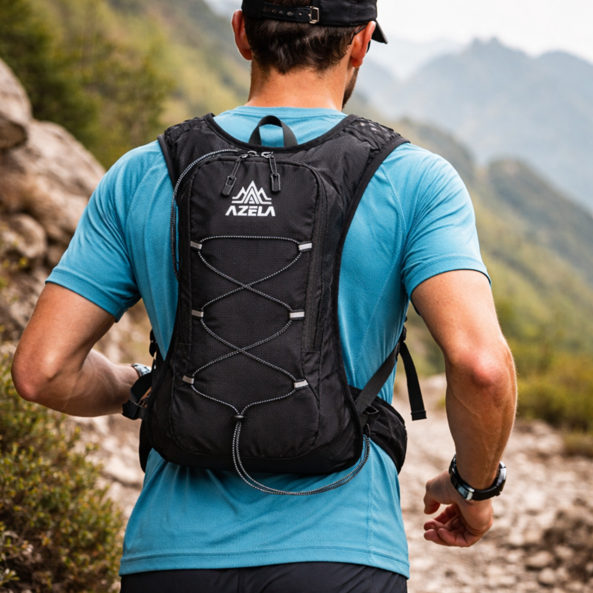 Gilet Trail léger avec poches et sangles réglables | Esprit Baroudeur