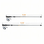 Bâton de randonnée pliable en carbone ultraléger