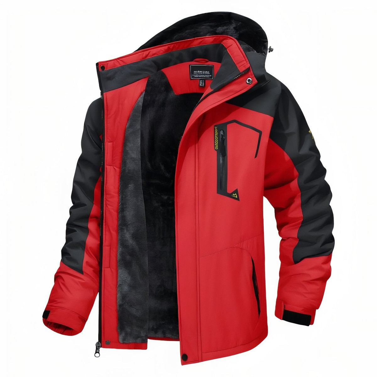 Veste chaude randonnée doublée polaire imperméable hiver | Esprit Baroudeur
