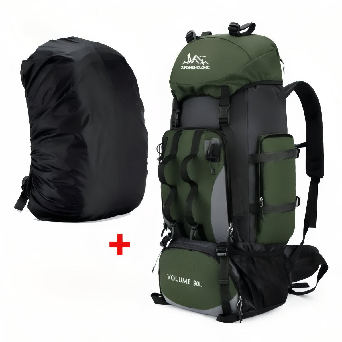 Sac à dos trekking 90L grande randonnée avec armature | Esprit Baroudeur