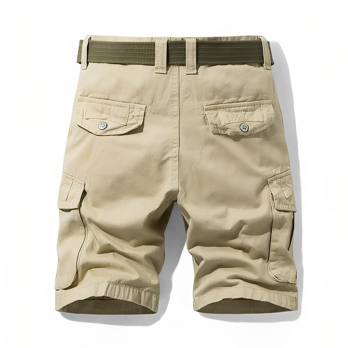 Bermuda randonnée multi-poches avec ceinture incluse | Esprit Baroudeur