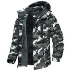 Veste camouflage randonnée imperméable doublée capuche | Esprit Baroudeur