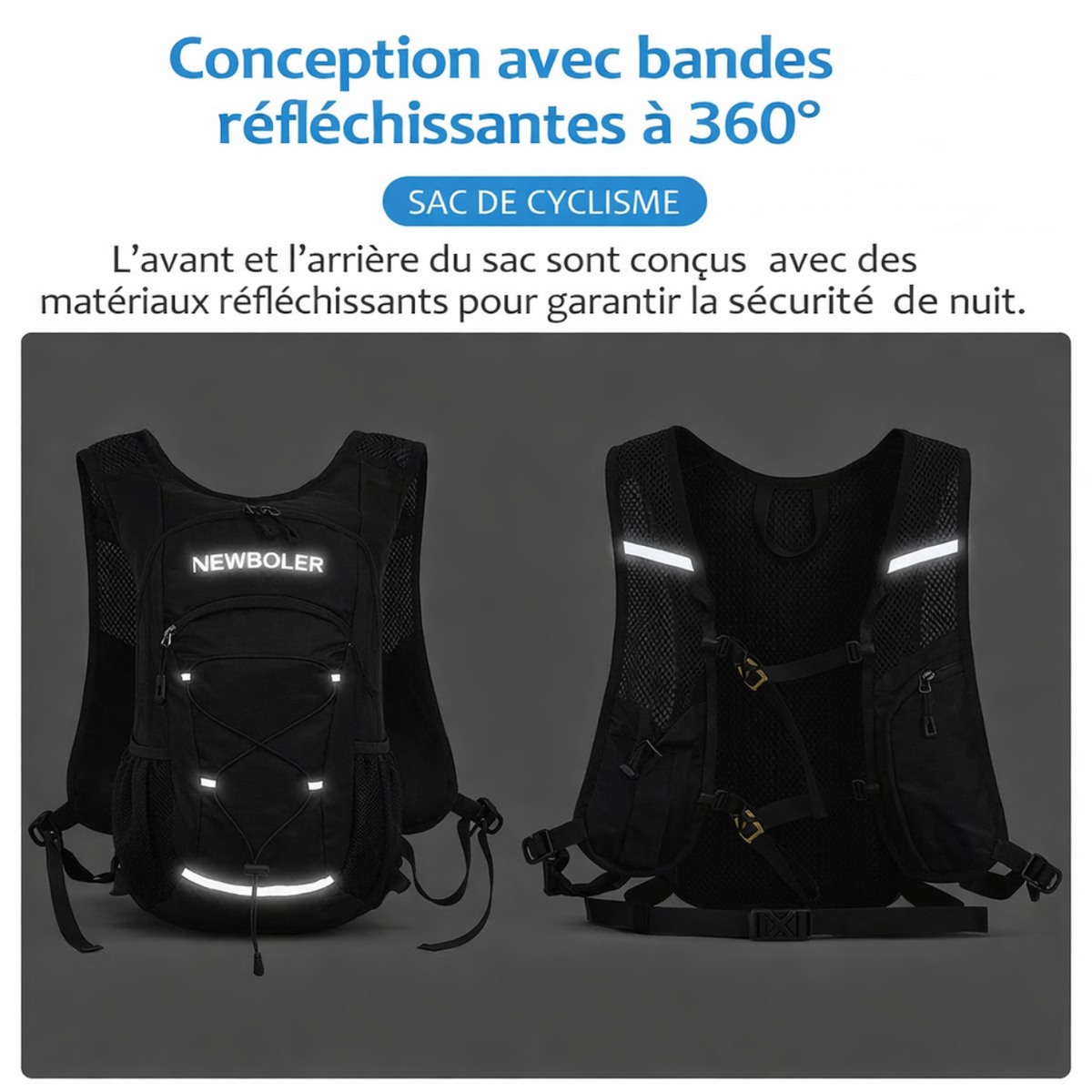 Sac à dos trail 20L léger pour course et randonnée | Esprit Baroudeur