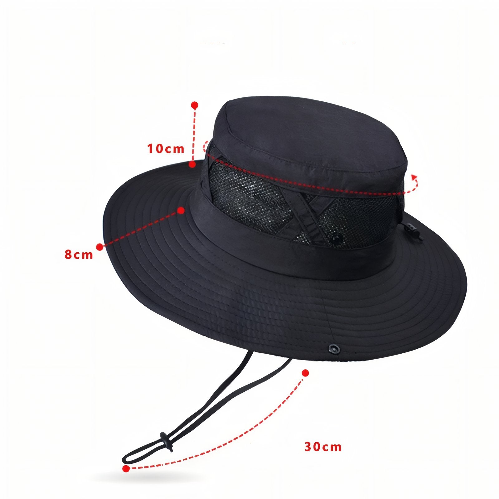 Chapeau randonnée aéré protection soleil