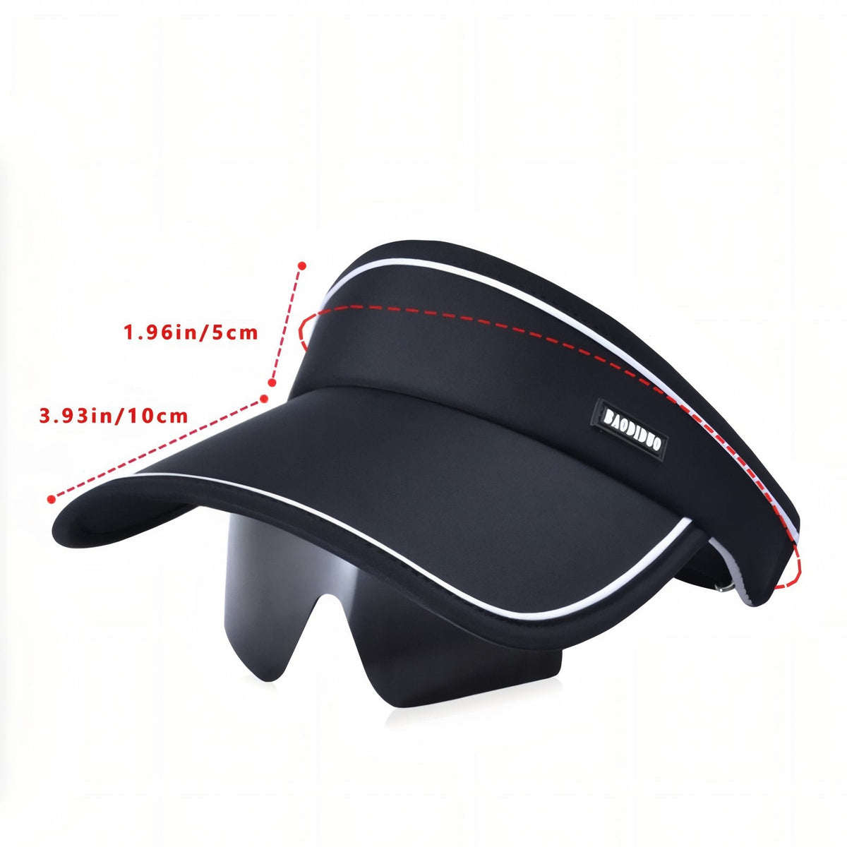 Casquette visière avec lunettes de soleil intégrées randonnée | Esprit Baroudeur