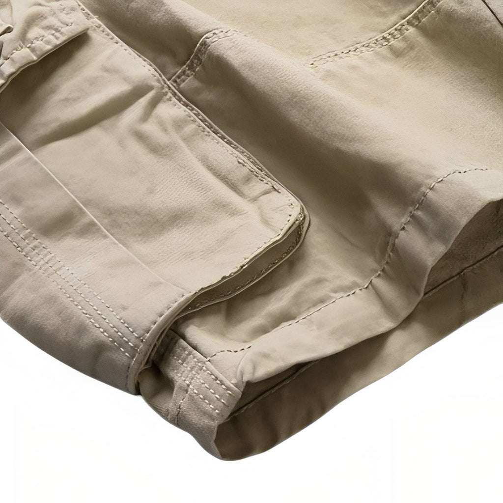Bermuda randonnée multi-poches avec ceinture incluse | Esprit Baroudeur