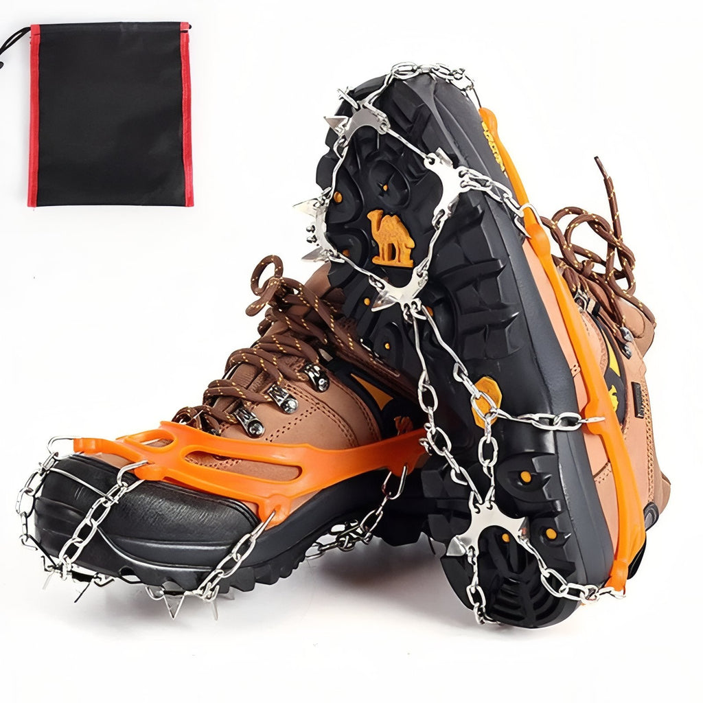 Crampons pour randonnée hiver 10 dents antidérapants | Esprit Baroudeur