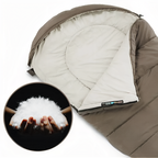 Sac de couchage grand froid -5°C synthétique – Esprit Baroudeur