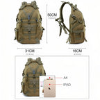 Sac à dos randonnée militaire 40L camouflage tactique | Esprit Baroudeur