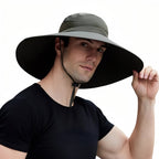 Chapeau randonnée anti-UV avec protection nuque et visage | Esprit Baroudeur