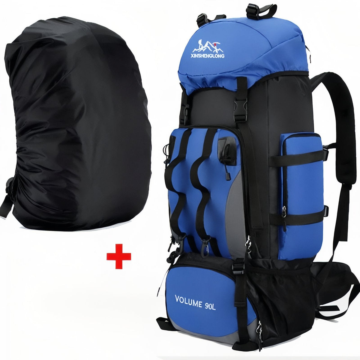 Sac à dos trekking 90L grande randonnée avec armature | Esprit Baroudeur