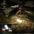 Lanterne puissante rechargeable LED camping suspendue | Esprit Baroudeur
