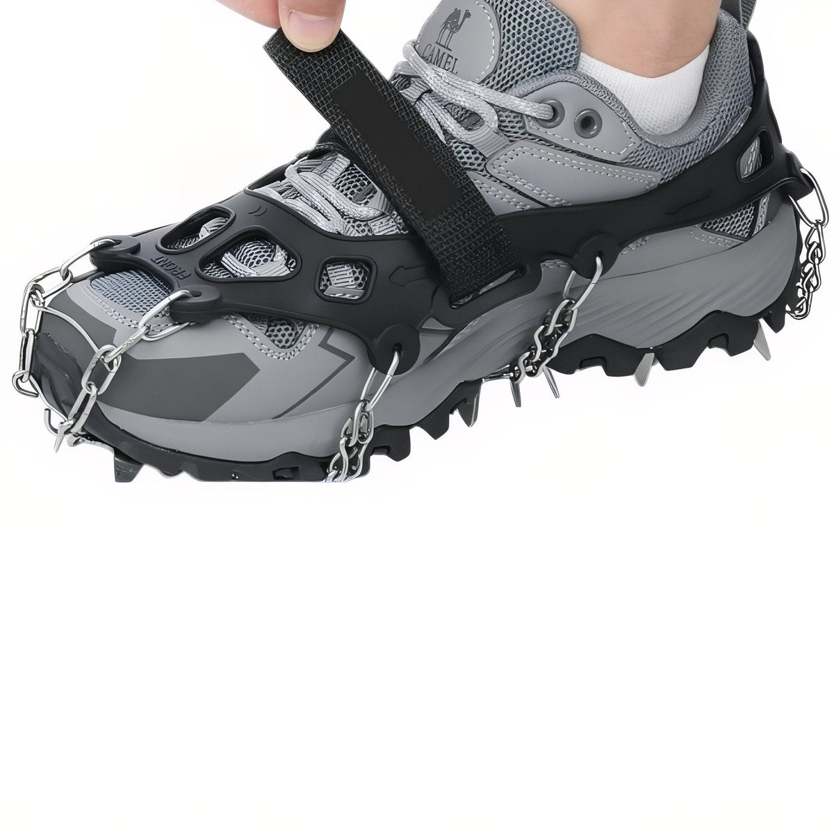 Crampons glace randonnée 32 pointes antidérapants neige | Esprit Baroudeur