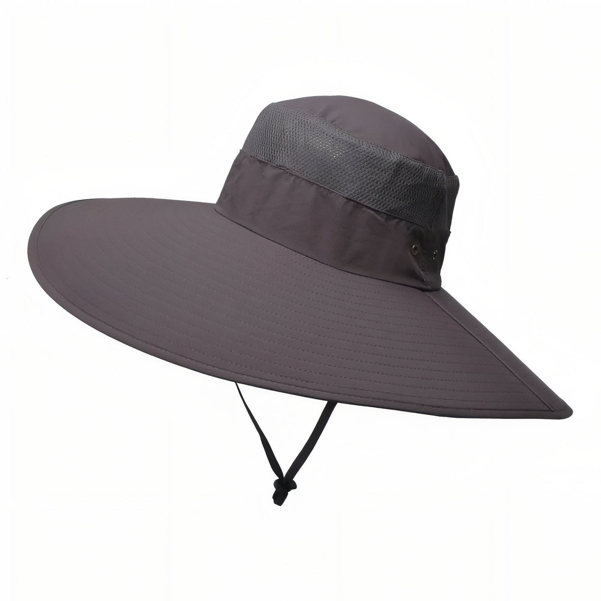 Chapeau à large bord randonnée avec protection solaire | Esprit Baroudeur