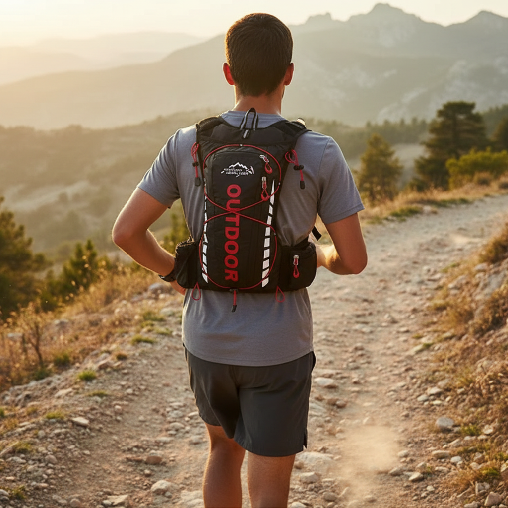Gilet trail respirant pour course et randonnée outdoor | Esprit Baroudeur