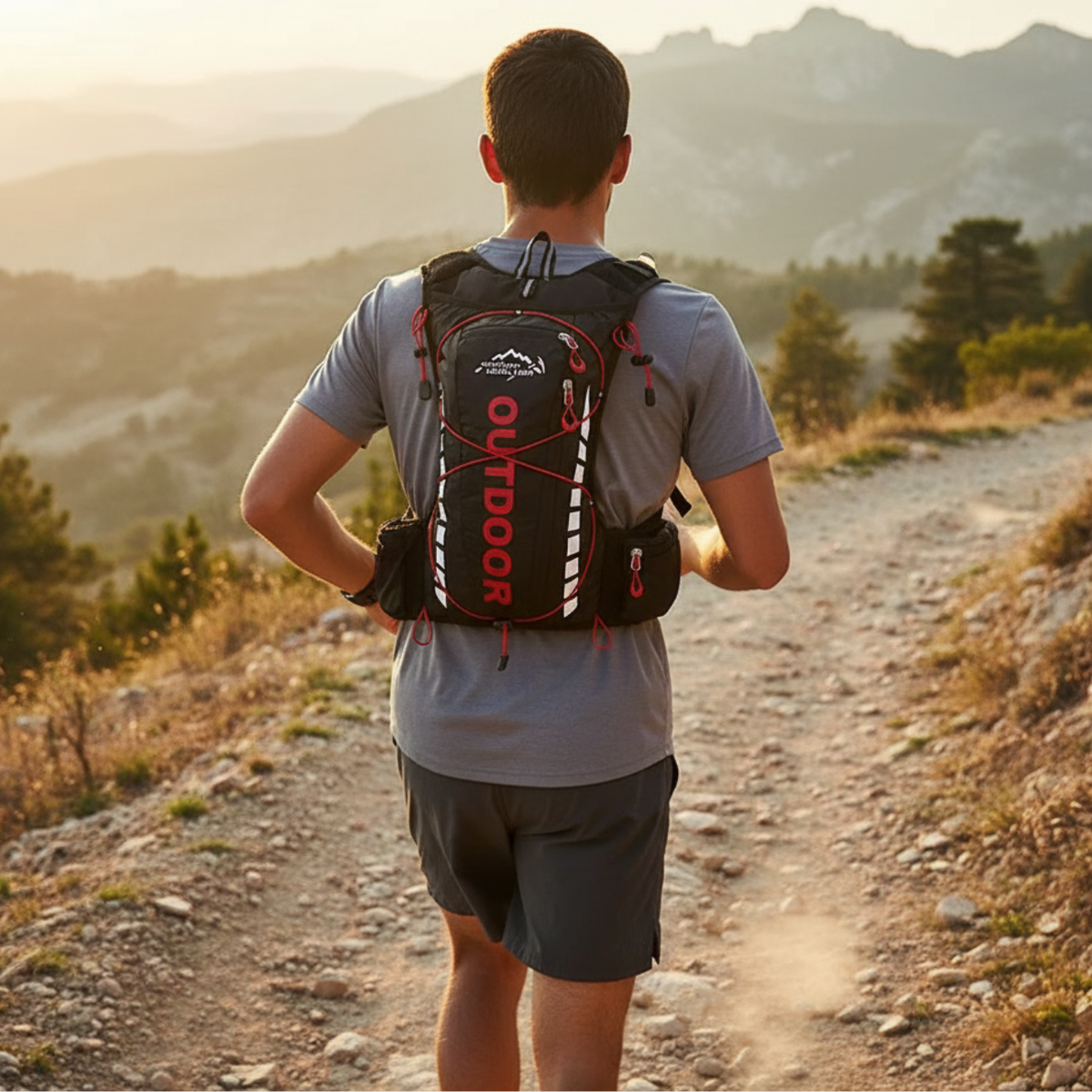 Gilet trail respirant pour course et randonnée outdoor | Esprit Baroudeur