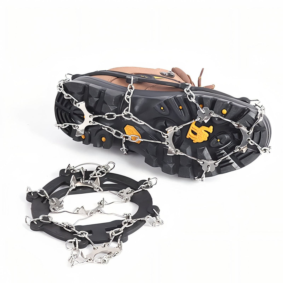 Crampons pour randonnée hiver 10 dents antidérapants | Esprit Baroudeur