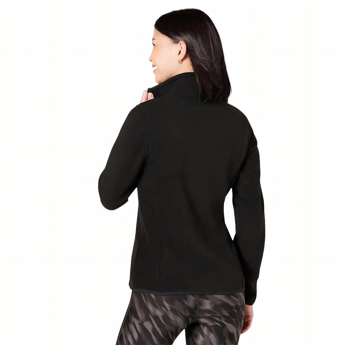 Veste polaire randonnée zippée col montant poches | Esprit Baroudeur