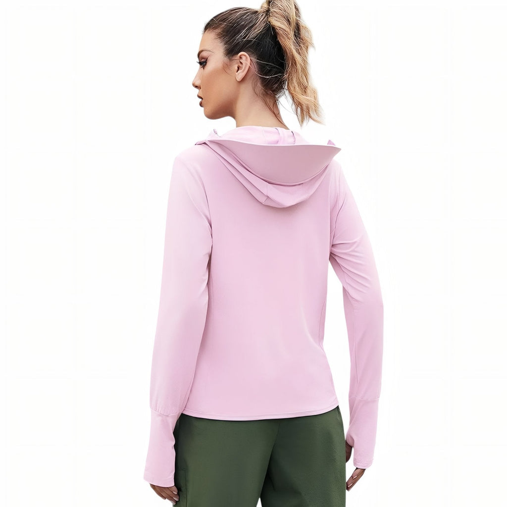 Veste capuche légère randonnée avec protection solaire UPF 50+ | Esprit Baroudeur