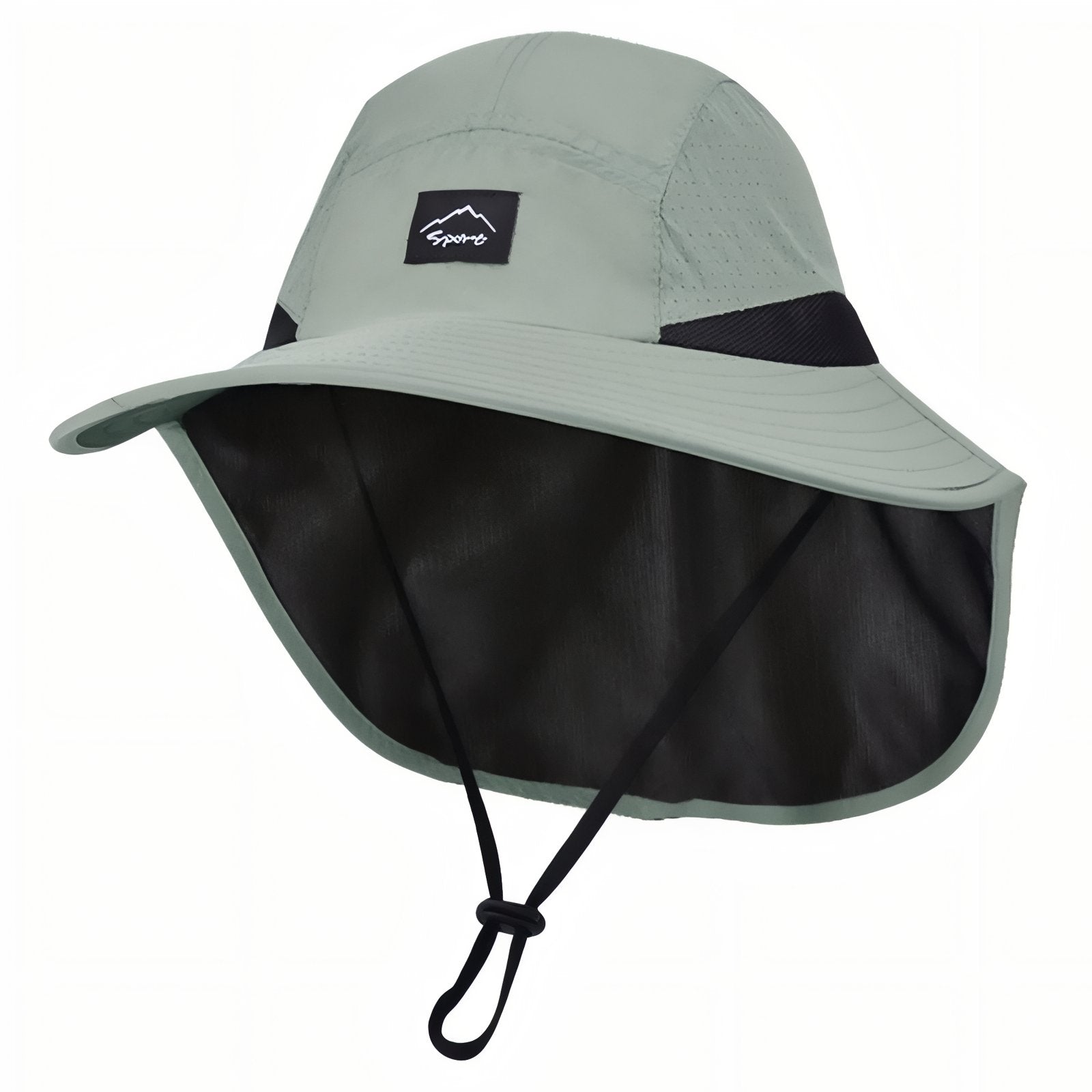 Chapeau randonnée protection nuque  anti-UV-Esprit-Baroudeur