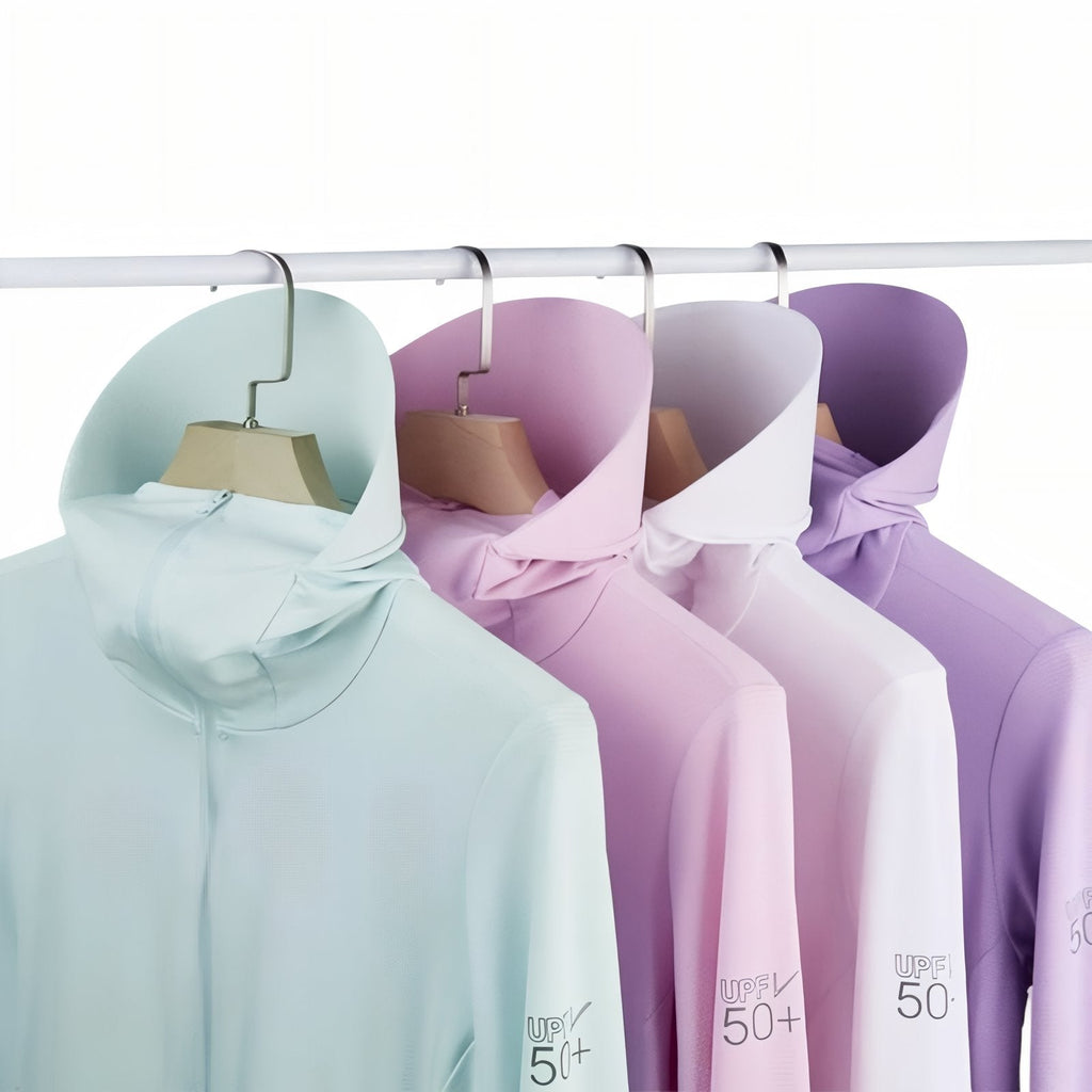 Veste capuche légère randonnée avec protection solaire UPF 50+ | Esprit Baroudeur