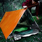 Tente de survie légère bivouac randonnée ultra-compacte