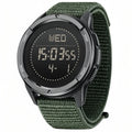 Montre digitale randonnée légère avec bracelet nylon | Esprit Baroudeur