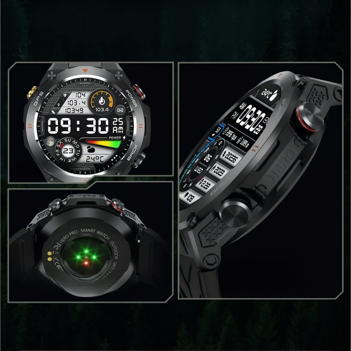 Montre GPS pour randonnée pédestre connectée et robuste | Esprit Baroudeur