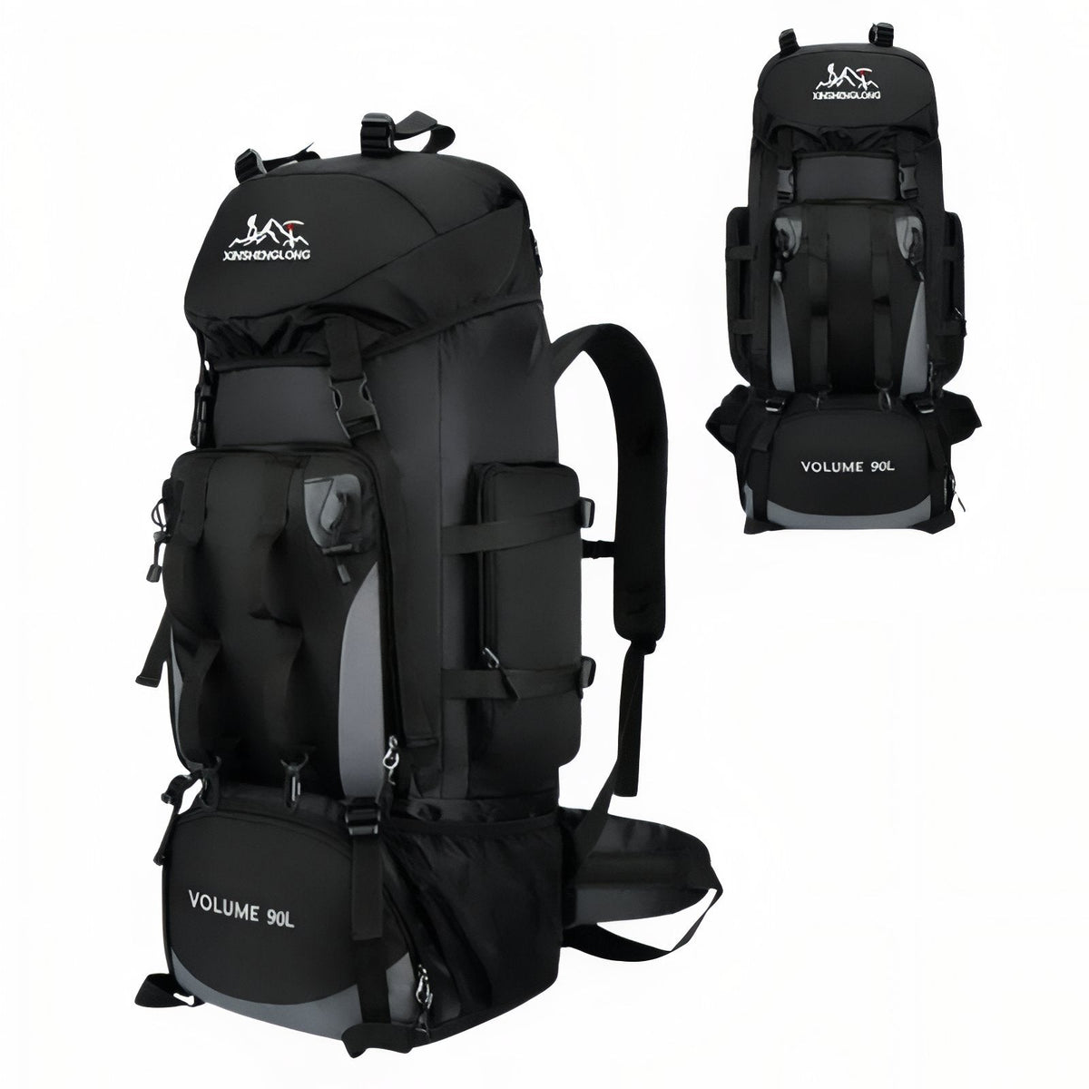 Sac à dos trekking 90L grande randonnée avec armature | Esprit Baroudeur