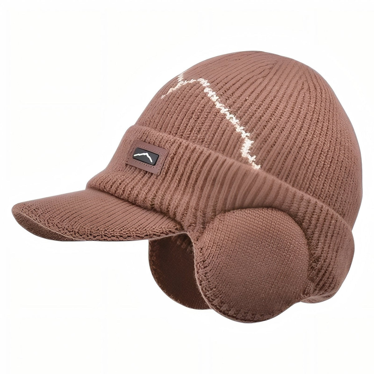 Bonnet casquette hiver avec visière et cache-oreilles | Esprit Baroudeur