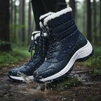 Bottines après ski fourrées à lacets pour l'hiver | Esprit Baroudeur