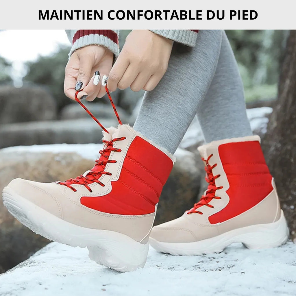 Bottines de neige après-ski chaudes et imperméables hiver | Esprit Baroudeur