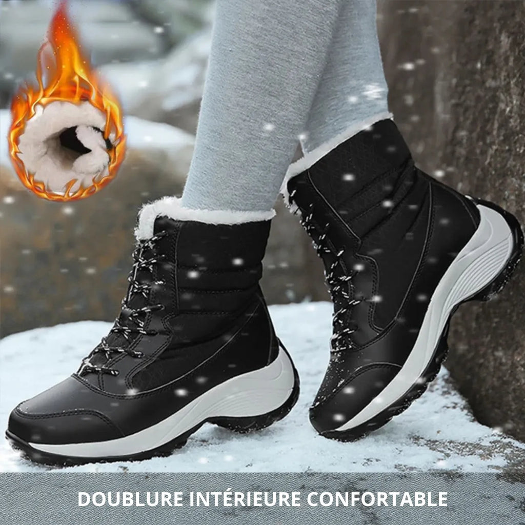 Bottines de neige après-ski chaudes et imperméables hiver | Esprit Baroudeur