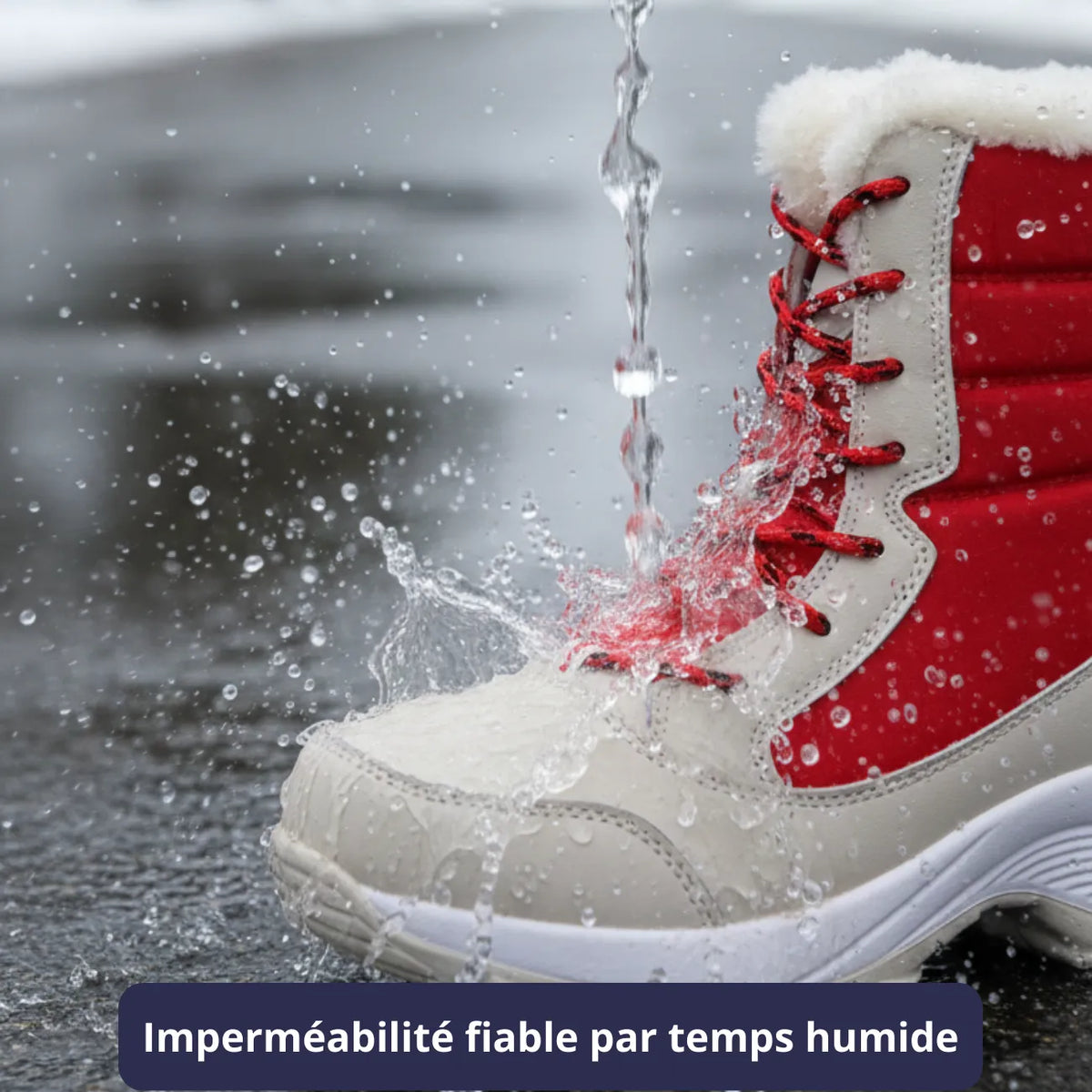 Bottines de neige après-ski chaudes et imperméables hiver | Esprit Baroudeur