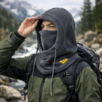 Cagoule polaire grand froid randonnée et montagne hiver | Esprit Baroudeur