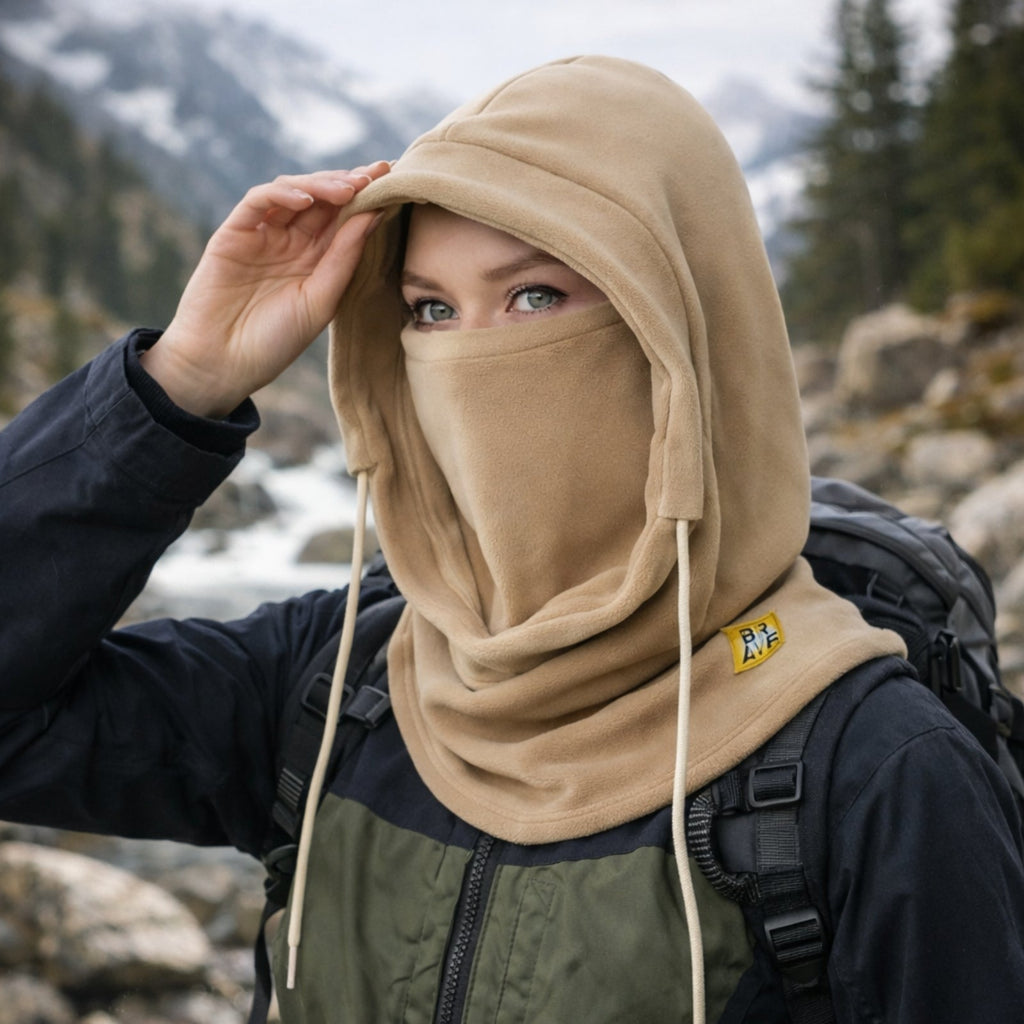 Cagoule polaire grand froid randonnée et montagne hiver | Esprit Baroudeur