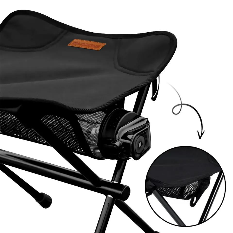 Chaise de camping pliante compacte avec housse de transport | Esprit Baroudeur