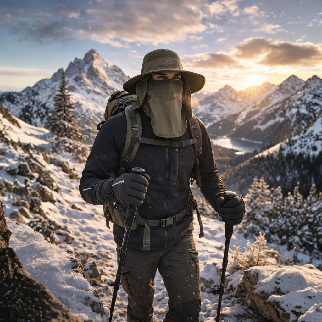 Chapeau de randonnée protection solaire anti UV