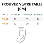 Chaussette haute randonnée rembourrée maintien et confort | Esprit Baroudeur