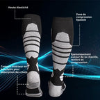 Chaussette haute randonnée rembourrée maintien et confort | Esprit Baroudeur